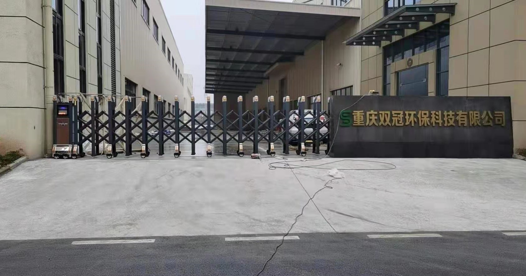 电动伸缩门案例1